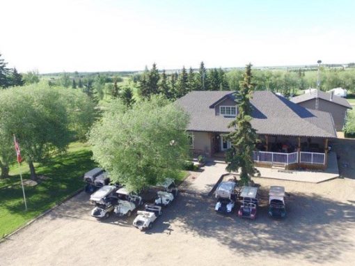 Campground Camrose Whistle Stop Golf Course Campground Camrose Whistle Stop Golf Course
